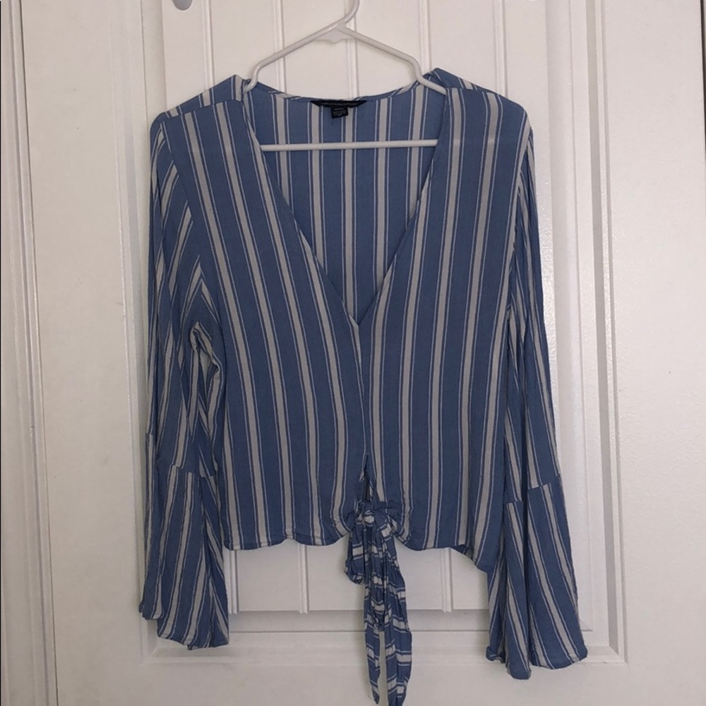 American Eagle Bell Sleeve Top